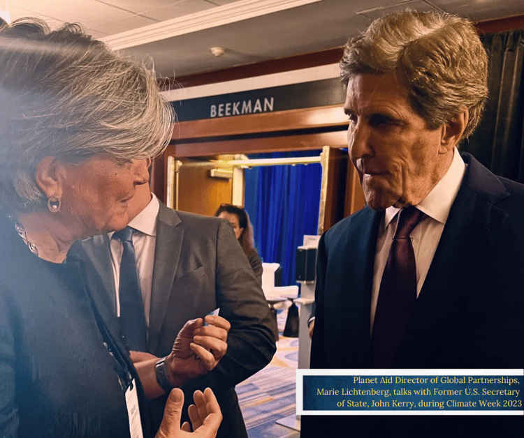 Marie & John Kerry-Climate Week 2023