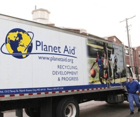 Planet Aid truck