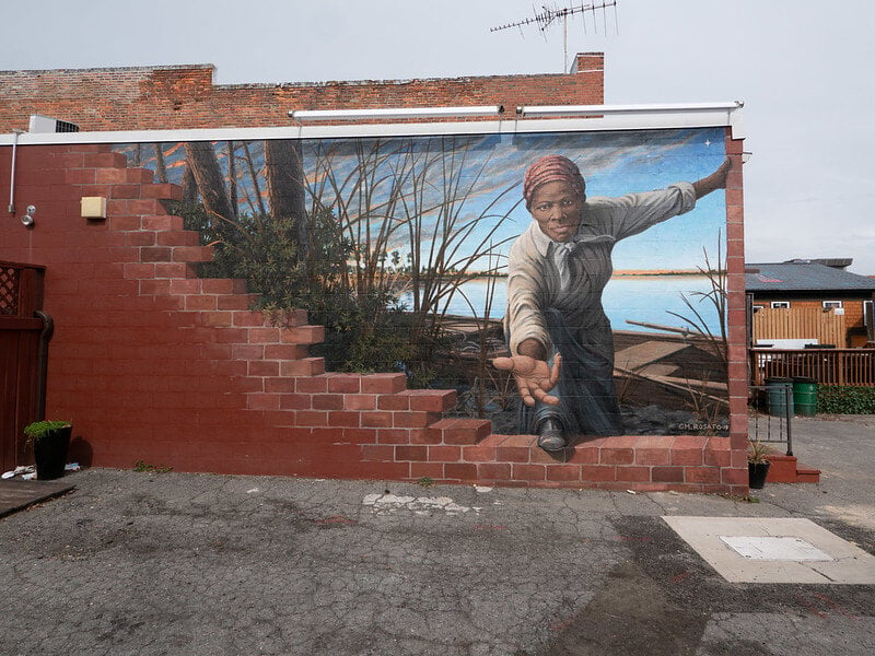 Take My Hand-Harriet Tubman Mural found on Flickr Mike Rosato photo credit