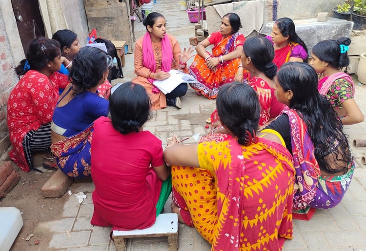 Women participating in WHC Meeting